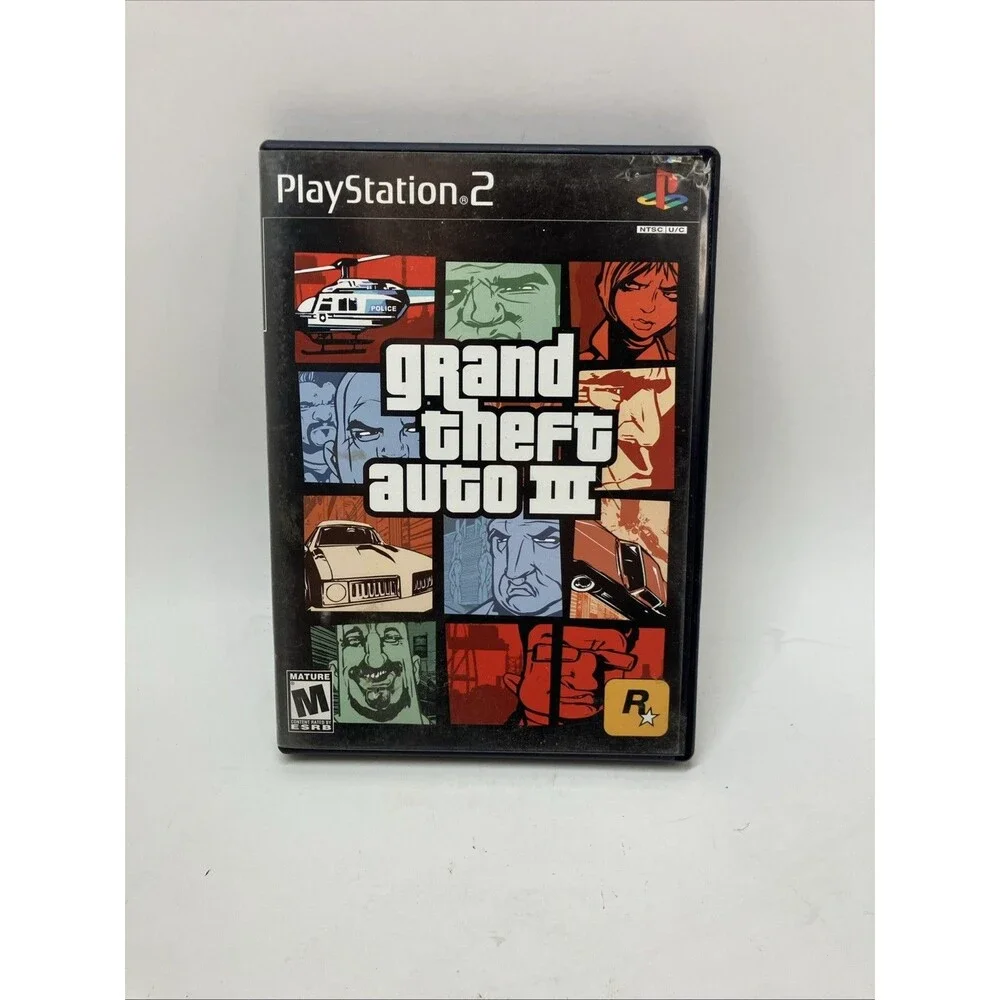 Grand Theft Auto III for Sony PlayStation 2 PS2 | 3 - COMPLETE